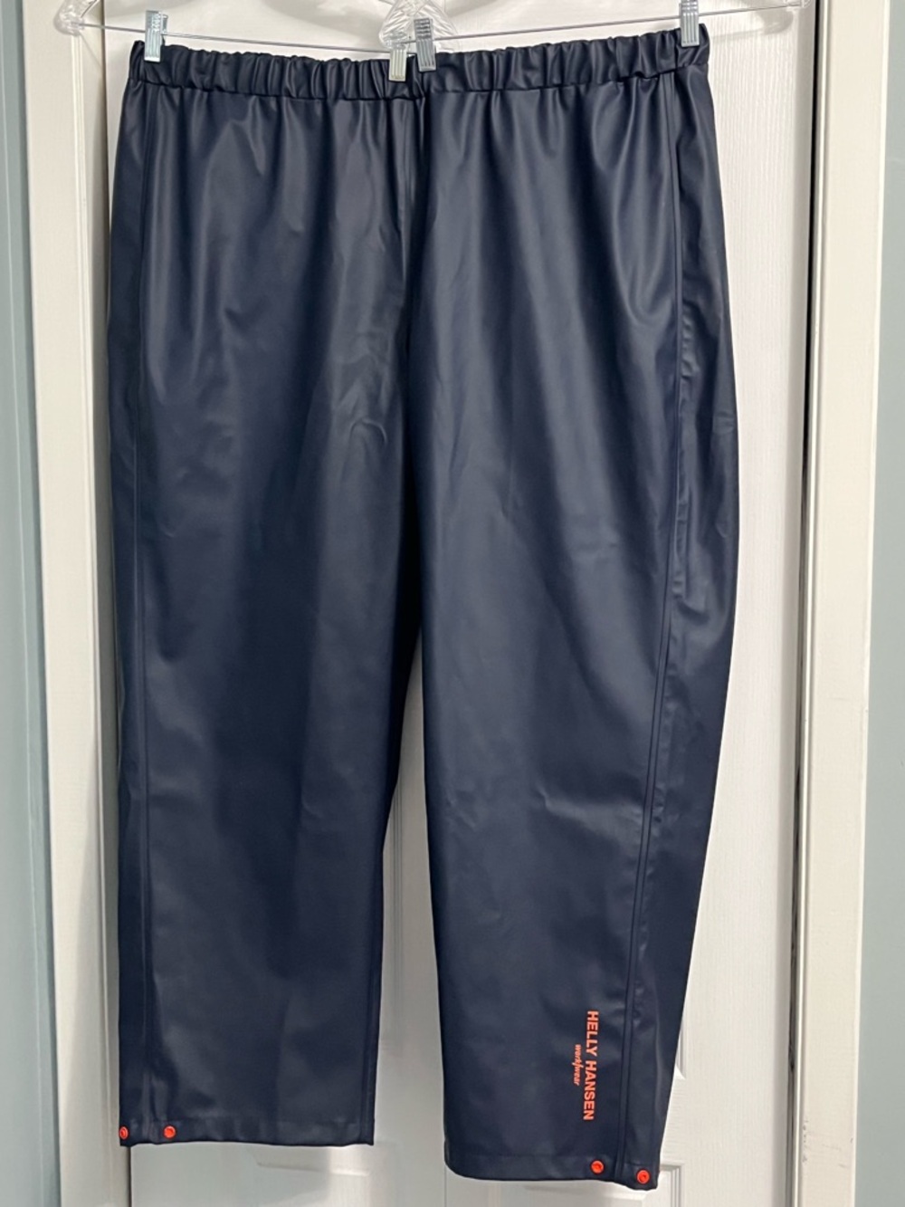 HELLY HANSEN Gale Rain Pants navy blue workwear men’s size 4X NWT